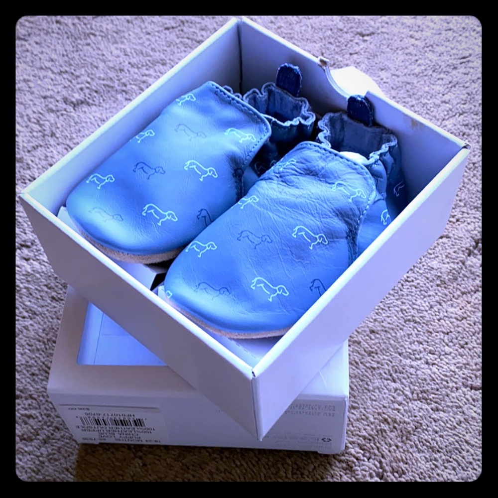 NIB Robeez Soft Sole Shoes 18-24 Month